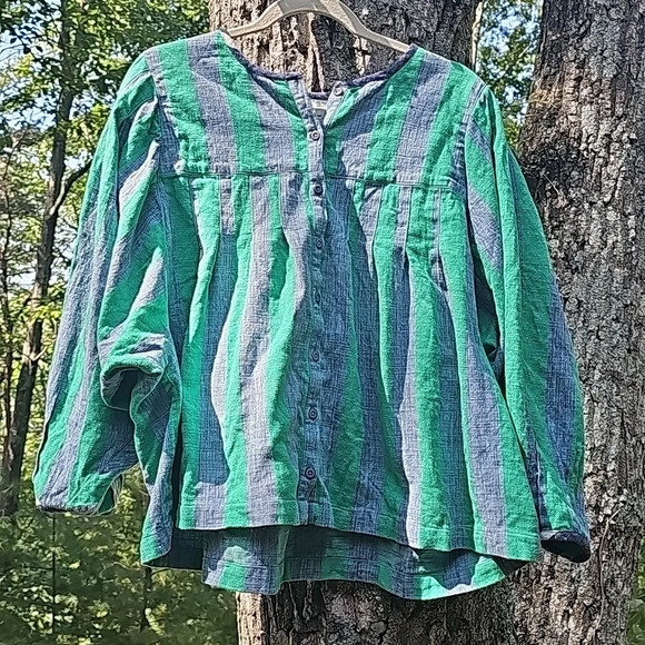 Ace & Jig Tops - Ace and jig pleated swing top 1X